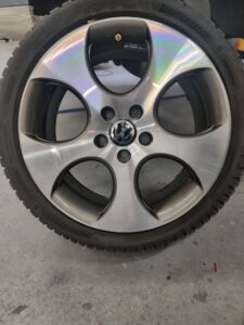 Velg volkswagen na reparatie